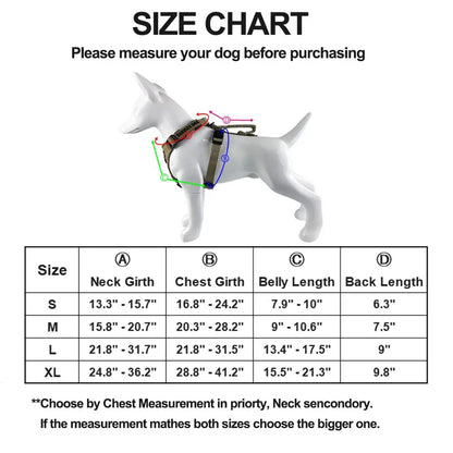 Dog Walker Harness Pet Walking Harness No Pull Comfortable and Breathable Oxford Dogs Collar Ring Easy Control Adjustable Vest